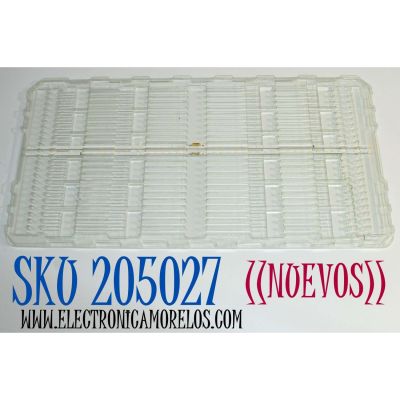 KIT DE LEDS ORIGINAL NUEVOS PARA TV SAMSUNG 2 PIEZAS / NUMERO DE PARTE BN96-54491A / S2Q6-550SM0-R0 / 54491A / MODELO QN55Q60BAFXZA / QN55Q60BDFXZA / QN55Q60CDFXZA / HG55Q60BANFXZA