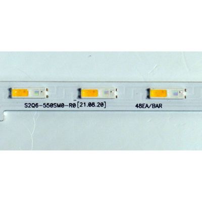 KIT DE LEDS ORIGINAL NUEVOS PARA TV SAMSUNG 2 PIEZAS / NUMERO DE PARTE BN96-54491A / S2Q6-550SM0-R0 / 54491A / MODELO QN55Q60BAFXZA / QN55Q60BDFXZA / QN55Q60CDFXZA / HG55Q60BANFXZA - Imagen 3
