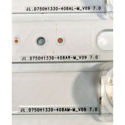 KIT DE LEDS ORIGINAL PARA TV SAMSUNG 12 PIEZAS / NUMERO DE PARTE BN96-60392A / BN96-60393A / BN96-60394A / JL.D750H1330-408AM-M_V09 7.0 / JL.D750H1330-408AR-M_V09 7.0 / PANEL CY-TF075HGSV1H / DISPLAY JR745R3HC5K / MODELO QN75Q7FBAFXZA - Imagen 3