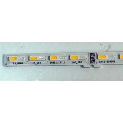 KIT DE LEDS ORIGINAL NUEVOS PARA TV SAMSUNG 2 PIEZAS / NUMERO DE PARTE BN96-52584A / LM41-01050B / L1_Q60A E5_DFM S66(1)_R1.1 UAD_100 LM41-01050B / MODELO QN55Q6DAAFXZA / QN55Q60AAFXZA / QN55LS03BAFXZA - Imagen 3