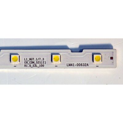 KIT DE LEDS ORIGINAL NUEVOS PARA TV SAMSUNG 2 PIEZAS / NUMERO DE PARTE BN96-46866A / LM41-00632A / L1-NU7.1/7.3 E8_CDM_S21(2) R1.0_S3L_100 / 46866A / PANEL CY-NN058HGPV1H / CY-NN058HGNV2H / MODELO UN58RU7100FXZA / UN58NU6080FXZA - Imagen 3