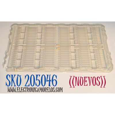 KIT DE LEDS ORIGINAL NUEVOS PARA TV SAMSUNG 2 PIEZAS / NUMERO DE PARTE BN96-50382A / LM41-00844A / L1_Q7060T_E0_DUM_S42(1)_R1.3_TC9_100_LM41-00844A / 50382A / PANEL CY-RT050HGAV4H / MODELO QN50LS03 / LH50QMRABGCXGO / QN50Q6D / QN50Q60