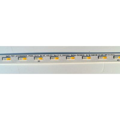 KIT DE LEDS ORIGINAL NUEVOS PARA TV SAMSUNG 2 PIEZAS / NUMERO DE PARTE BN96-50382A / STC500AD9 / Q60/70T_STC500AD9_7020_2IN1_BLUE_42LED_REV2.0_200302_BN96-50382A / 50382A / PANEL CY-RT050HGAV4H / MODELO QN50LS03 / LH50QMRABGCXGO / QN50Q6D / QN50Q60 - Imagen 2