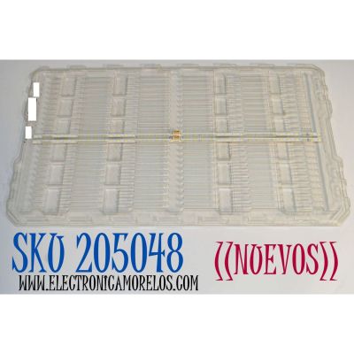 KIT DE LEDS ORIGINAL NUEVOS PARA TV SAMSUNG 2 PIEZAS / NUMERO DE PARTE BN96-50378A / V0T8-500SM0-R0 / 50378A / MODELO UA50TU8500UXZN / UE50TU8500UXCE / UE50TU8500UXXU
