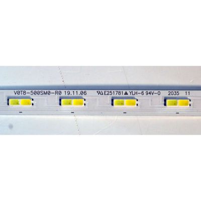 KIT DE LEDS ORIGINAL NUEVOS PARA TV SAMSUNG 2 PIEZAS / NUMERO DE PARTE BN96-50378A / V0T8-500SM0-R0 / 50378A / MODELO UA50TU8500UXZN / UE50TU8500UXCE / UE50TU8500UXXU - Imagen 3