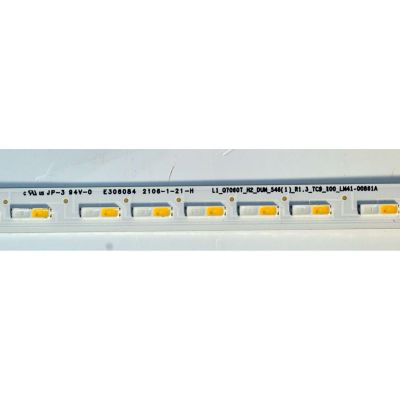 KIT DE LEDS ORIGINAL NUEVOS PARA TV SAMSUNG 4 PIEZAS / NUMERO DE PARTE BN96-50387A / LM41-00861A / L1_Q7060T_H2_DUM_S46(1)_R1.3_TC9_100_LM41-00861A / 50387A / PANEL CY-RT082HGLV1H / MODELO QN82Q6DTAFXZA / QN82Q70TAFXZA - Imagen 3