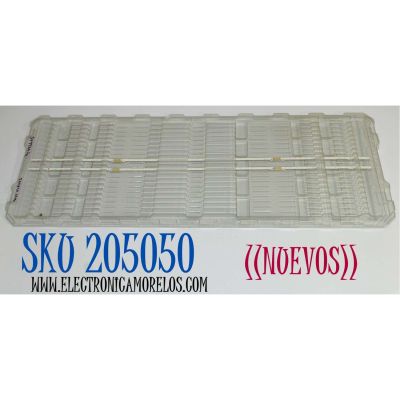 KIT DE LEDS ORIGINAL NUEVOS PARA TV SAMSUNG 2 PIEZAS / NUMERO DE PARTE LM41-01101B / L1_Q60B_F5 WBM_S32(2) R1.0_V93_100 LM41-01101B / MODELO QE65Q67BAU / QN65Q60B