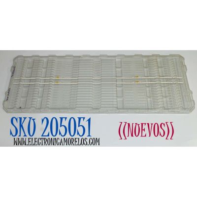 KIT DE LEDS ORIGINAL NUEVOS PARA TV SAMSUNG 2 PIEZAS / NUMERO DE PARTE S1Q7-650SM0-R0 / PANEL CY-QA065HGLV1H / MODELO QN65Q60AAFXZA / QN65Q6DAAFXZA