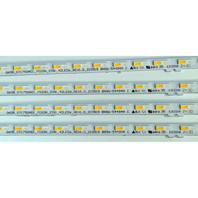 KIT DE LEDS ORIGINAL PARA TV SAMSUNG 4 PIEZAS / NUMERO DE PARTE BN96-54494A / STC750AD1 / Q60B_STC750AD1_7020N_2IN1_42LEDS_REV1.0_210919 / PANEL CY-QD075HGHV1H / DISPLAY ST7461D03-1 V2.1 / BN96-54531A / MODELO QN75Q60DDFXZA / QN75Q60DDFXZA CA02 - Imagen 2
