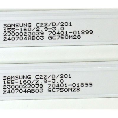 KIT DE LEDS ORIGINAL PARA TV PHILIPS 12 PIEZAS / NUMERO DE PARTE 303HX750052CD / HFX75D06-ZC42AG-17CD / 2300023039 / 70401-01899 / 240704AB03 / GC750M28 / PANEL BOEI750WQ1-F92 / DISPLAY HV750QUB-F92 / MODELO 75PUL7552/F7 / 75PUL7552/F7 A - Imagen 3