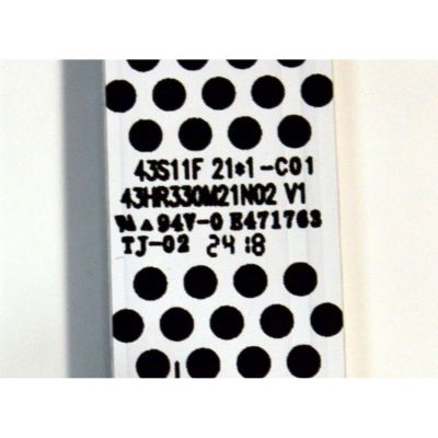 LED ORIGINAL PARA TV TCL 1 PIEZA / NUMERO DE PARTE 43HR330M21N02 / 43HR330M21N02 V1 / 43S11F / LM7AB09X2C / N0101-000477 / PANEL LVF430NDEL / DISPLAY PT430CT05-1 VER.1.0 / MODELO 43S310R - Imagen 4