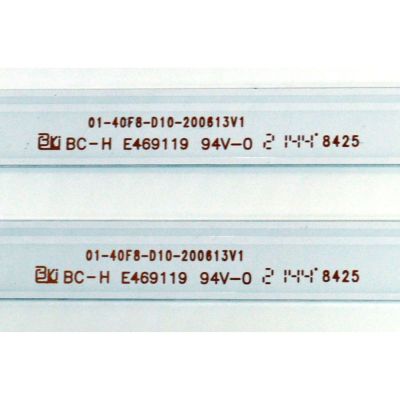 KIT DE LEDS ORIGINAL PARA TV TCL 2 PIEZAS / NUMERO DE PARTE 01-40F8-D10-200613V1 / 4C-LB4010-PF01J / 47216641/AS/A4 / MODELO 40S331 / 40S351 - Imagen 2