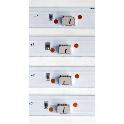KIT DE LEDS ORIGINAL PARA TV TCL 4 PIEZAS / NUMERO DE PARTE TCL55LB40 / TCL55LB40_3030F2.4D_V0.3_20231128 / N0101-000557-A00 / HY7000 (S) HBH-H2 / PANEL LVU550NDL / DISPLAY PT550GT08-1 VER.1.0 / MODELO 55Q651G - Imagen 4