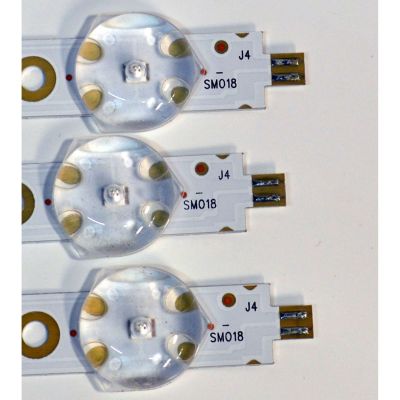 KIT DE LEDS ORIGINAL PARA TV ONN 3 PIEZAS / NUMERO DE PARTE 30350009207DS / LED50D09A-ZC62AG-02DS / 250214AB11 / 50000M83H / PANEL V500DJ7-QE1 / DISPLAY V500DJ7-QE1 REV.D5 / MODELO 100012585 50" - Imagen 3