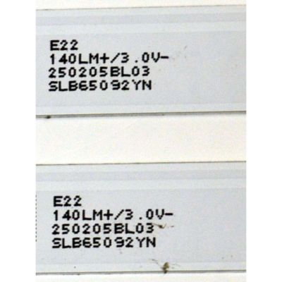 KIT DE LEDS ORIGINAL PARA TV VIZIO 8 PIEZAS / NUMERO DE PARTE 30365007055DSYN / LED65D07-ZC62AG-12DSEZF / 250205BL03 / SLB65092YN / DISPLAY HV650QUB-F71 / MODELO V4K65M-0810 / V4K65M-0810 LMV1V1MA / V4K65M-0810 LMV1V1MB - Imagen 4