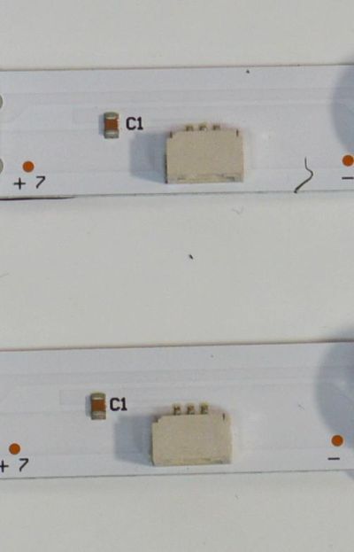 KIT DE LEDS ORIGINAL PARA TV TCL 2 PIEZAS / NUMERO DE PARTE 43V8EPRO-ZX3030A1 / 43V8EPRO-ZX3030A1-13X2-GX-V3-20240126-TJ / N0101-000508-A00 / 5628862A1 / 240716002 / 43S11PRO-CKD A  / PANEL LVU430NDAL / DISPLAY T430QVN03.G / MODELO 43S451 - Imagen 3