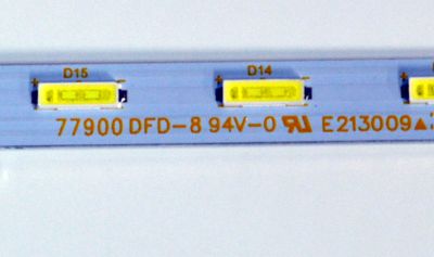KIT DE LEDS ORIGINAL PARA TV SONY 2 PIEZAS / NUMERO DE PARTE LB43026 / LB43026 V0_00 / 77900 DFD-8 / PANEL YS7F430HNG01 / DISPLAY LC430EQY (SK)(A2) / MODELO KD-43X720E / KD43X720E - Imagen 3