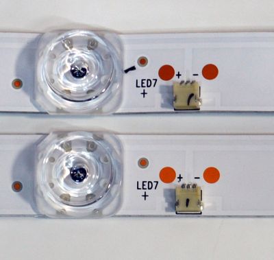 KIT DE LEDS ORIGINAL PARA TV HISENSE 2 PIEZAS / NUMERO DE PARTE HXLB24228 / HD550K1U62-T0L3+2024120401+LL-HXLB24228 / 250224LD / 1412262 / PANEL HD550K1U51-T0L3 / DISPLAY T550QVN10.0 / MODELO 55A5NV / 55A65NV - Imagen 2