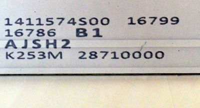 KIT DE LEDS ORIGINAL PARA TV HISENSE 6 PIEZAS / NUMERO DE PARTE BK65K1U72C / CRH-BK65K1U72C3030T03164CH-REV1.2 / HD650K1U72-T0L3K1B1+2024061401+BK65K1U72C / 1411574S00 / PANEL HD650K1U72-T0L3K1B2\ROH / DISPLAY HV650QUB-F72 REV.2.0 / MODELO 65A65NV - Imagen 4