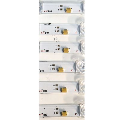 KIT DE LEDS ORIGINAL PARA TV HISENSE 6 PIEZAS / NUMERO DE PARTE LB650AC / LB650AC V0 / HD650K1U51-T0L5-2024112101 / 1412428S00 HE65 / PANEL HD650K1U51-T0L5B\ROH / DISPLAY T650QVN07.5 / MODELO 65QD65QV / 65QD65QV 65Q60QUV - Imagen 2