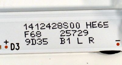 KIT DE LEDS ORIGINAL PARA TV HISENSE 6 PIEZAS / NUMERO DE PARTE LB650AC / LB650AC V0 / HD650K1U51-T0L5-2024112101 / 1412428S00 HE65 / PANEL HD650K1U51-T0L5B\ROH / DISPLAY T650QVN07.5 / MODELO 65QD65QV / 65QD65QV 65Q60QUV - Imagen 4