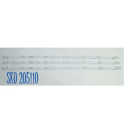 KIT DE LEDS ORIGINAL PARA TV HISENSE 3 PIEZAS / NUMERO DE PARTE HXLB22089 / HD425Y1U51-T0L6/2022090201/LL/HXLB22089 / 240720LB / 1264259/4AUF / PANEL HD425Y1U01-T0L2\ROH / DISPLAY V430DJ1-Q01 REV.D2 / MODELO 43A6NV / 43A6NV 43A51HUV