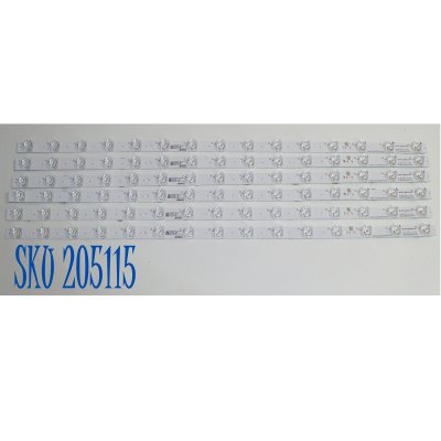 KIT DE LEDS ORIGINAL PARA TV HISENSE 6 PIEZAS / NUMERO DE PARTE BK75K1C3 / CRH-BK75K1C33030T061552E-REV1.0 / HD750K1U71-T0L2B1/2025021401/BK75K1C3 / 1416068S00 / PANEL HD750K1U73-T0L5\R / DISPLAY HV750QUB-F94 REV.1.0 / MODELO 75QD65QV / 75QD65QV 75Q60QUV