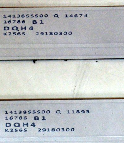 KIT DE LEDS ORIGINAL PARA TV HISENSE 6 PIEZAS / NUMERO DE PARTE BK75K1C / CRH-BK75K1C3030T060947C-REV1.7 / HD750K1U41-T0/2024082201/BK75K1C / 1413855S00 / 16786/DQH4 / PANEL HD750K1U71-T0L3B2\ROH / DISPLAY HV750QUB-F92 / MODELO 75A65NV / 75A65NV 75A60QUV - Imagen 4