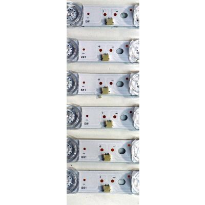 KIT DE LEDS ORIGINAL PARA TV HISENSE 6 PIEZAS / NUMERO DE PARTE ZD_SSC_D750_6X15_TDE30 / ZD_SSC_D750_6X15_TDE30_V2.0_20241202 / 1411256 / HE250529 / PANEL HD750K1U41-T0L5B1 / DISPLAY JR745R3HD0Y / MODELO 75QD6QV / 75QD6QV 75Q60QUV - Imagen 3