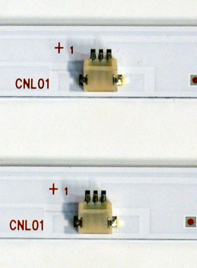 KIT DE LEDS ORIGINAL PARA TV VIZIO 2 PIEZAS / NUMERO DE PARTE 303IN320003D / INN32D05-ZC42AG-08D / B341D0000 / 47JAB0LB / PANEL V320BJ8-D03 REV.C1 / MODELO D32H-J09 / D32H-J09 LINID3WZ - Imagen 2