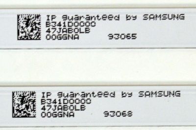 KIT DE LEDS ORIGINAL PARA TV VIZIO 2 PIEZAS / NUMERO DE PARTE 303IN320003D / INN32D05-ZC42AG-08D / B341D0000 / 47JAB0LB / PANEL V320BJ8-D03 REV.C1 / MODELO D32H-J09 / D32H-J09 LINID3WZ - Imagen 4