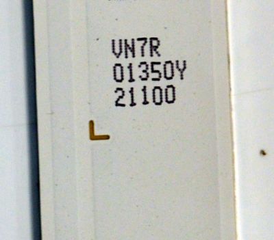 KIT DE LEDS ORIGINAL PARA TV SAMSUNG 3 PIEZAS / NUMERO DE PARTE 261501010088 / 30-20-OD23-3X12-966X12.5-221018-2.3 / 30-20-0D23-3X12-966X12.5-221018-2.3 / VN7R01350Y21100 / MODELO UN50TU8000FXZA / UN50TU8000FXZA LA09 - Imagen 4