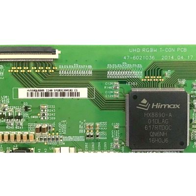 T-CON POLAROID / HV550QUBB05 / 1140 5FG831 / 47-6021036 / PANEL HV550QUBB05 / MODELO PTV55174KILED - Imagen 2