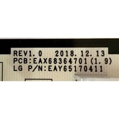 FUENTE DE PODER PARA TV LG / NUMERO DE PARTE EAY65170411 / EAX68364701 / LGP65C9-19OP / MODELOS OLED65C9PUA / OLED65E9PUA / OLED65B9PUA / OLED65C9AUA / OLED65E9PUA.AUSQLJR / OLED65C9PUA.BUSYLJR / OLED65B9PUA.DUSQLJR / OLED65C9AUA.BUSYLJR - Imagen 2