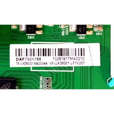 MAIN FUENTE (COMBO) / INSIGNIA / T8-UX38003-MA200AA / 40-UX38M0-MAH2HG / V8-UX38001-LF1V207 / DAF7501766 / PANEL LVW320CSDX E20 V1 / DISPLAY ST3151A05-8 VER.2.4 / MODELO NS-32DR310NA17 - Imagen 4