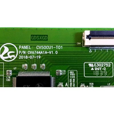 T-CON ELEMENT / CV6744A1A-V1.0 / CV500U1-T01.2K / CV500U1-T01 / PANEL T500-TAF-DLED / MODELOS E2SW5018 K8CEM / E2SW5018 K8CFM / ELST5016S K8C8M / WD49FB1018  / ELFW5017 - Imagen 3