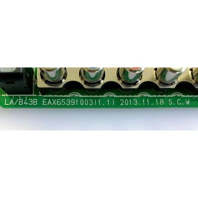 MAIN LG / EBT62841561 / EAX65391004(1.0) / EBR77616661 / PANEL LC550DUE-(FG)(A3) / MODELO 55LB6000-UH BUSWLJR / SUSTITUTAS EBT62841587 / EBT62841576 / EBT62841578 / EBT62841583 / EBT62841558 / EBT62841571 - Imagen 2