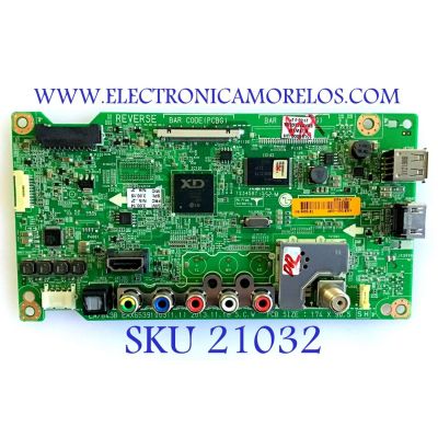 MAIN LG / EBT62841561 / EAX65391004(1.0) / EBR77616661 / PANEL LC550DUE-(FG)(A3) / MODELO 55LB6000-UH BUSWLJR / SUSTITUTAS EBT62841587 / EBT62841576 / EBT62841578 / EBT62841583 / EBT62841558 / EBT62841571