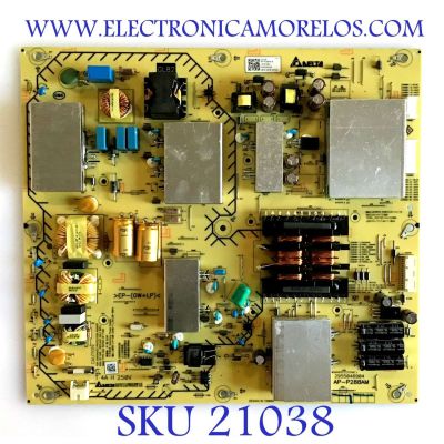 FUENTE DE PODER ORIGINAL PARA TV SONY / NUMERO DE PARTE 1-474-729-21 / AP-P288AMB / 2955046904 / 147472921 / SUSTITUTA 147472911 / PANEL LC650EQL (SL)(A1) / MODELOS XBR-65X850G / XBR-65X850F