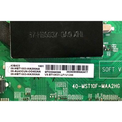 MAIN TCL / 08-AU43CUN-OC402AA V.2 / 40-MST10F-MAA2HG / 08-MST1003-MA200AA / 08-AU43CUN-OC402AA / 08-MST1003-MA300AA / PANEL LVU430NDEL AD9W08 / MODELOS 43S423 / 43S425TACA / 43S421TEAA / 43S421LEAA - Imagen 3