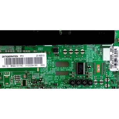 MAIN ORIGINAL PARA TV SAMSUNG QLED 4K UHD HDR / NUMERO DE PARTE BN94-14119C / BN41-02695A / BN97-15629K / BN94-14119C / PANEL CY-RR075FGLV1H / DISPLAY LSF750FF08-P01 / BN96-48164A / BN9648164A / MODELO QN75Q6D / QN75Q6DRAFXZA FA01 - Imagen 2