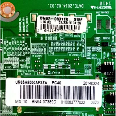 MAIN SAMSUNG / BN94-07389D / BN97-08311K / MODELO UN65H8000AFXZA - Imagen 2