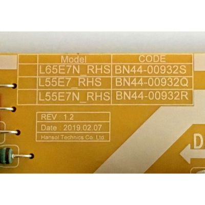 FUENTE DE PODER PARA TV SAMSUNG / NUMERO DE PARTE BN44-00932S / BN4400932S / L65E7N_RHS / MODELOS UN65NU6900 / UN65NU7100 / UN65TU7000 / UN65TU8000 / UN65RU710D / UN65RU730D / UN65RU7100 / UN65RU7300 - Imagen 3