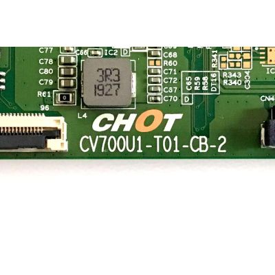 T-CON SAMSUNG / CV700U1-T01-CB-2 / E25540094V / E3CCBB7000030 / PANEL CY-GN070HGJV1H /  MODELO UN70NU6070FXZA GA01 - Imagen 3