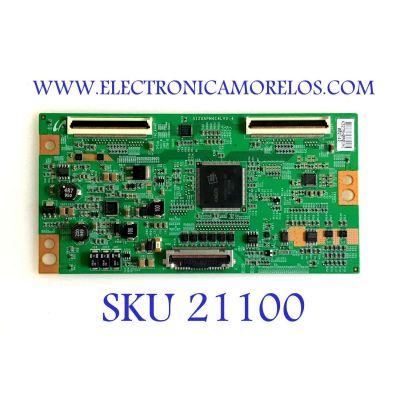 T-CON SAMSUNG / BN81-04158A / S120APM4C4LV0.4 / LJ94-03275H / 3275H / PANEL LTF460HJ01-A05 / MODELOS LE46C650L1KXXU SQ02 / LE46C652L2KXXU SQ02 / LN46C650L1FXZA / LN46C670M1FXZA / SUSTITUTAS EN DESCRIPCIÓN