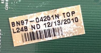 MAIN SAMSUNG / BN94-04045A / BN97-04251N / BN41-01563A / SUSTITUTAS BN94-02701K / BN94-02701J / BN94-02701L / BN94-02701M / BN94-02701P / BN94-02701R / MAS SUSTITUTAS EN DESCRIPCION / MODELO LN55C630K1FXZA SQ03 / LN55C630K1FXZA SQ01 / PANEL LTF550HJ01-A03 - Imagen 3