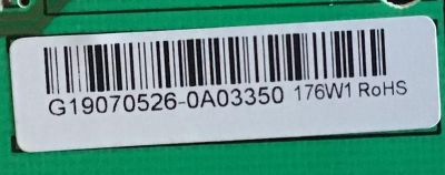 FUENTE DE PODER VIZIO / NUMERO DE PARTE PW.176W1.681 / V655-G9 / PW.176W1.681 / G19070526 / PANEL V650DJ4-D03  REV.C1 / MODELOS V655-G9 LINIYBMV / LIAIYBTW / V655-G9 LIAIYBMV / V655-H9 LINIZCUW / V655-H4 LBPFZZ - Imagen 2