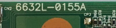 BACKLIGHT INVERTER  OLEVIA / 6632L-0155A / KUBNKM090A / PANEL LC550W01-A5K2 / MODELO 255FHD-T11 - Imagen 2