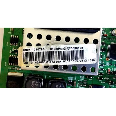 MAIN SAMSUNG / BN94-02079G / BN97-02474N / BN41-00975C / PANEL LTF400HF02-A01 / MODELOS LN40A630M1FXZA / LN40A630M1FXZC / SUSTITUTAS BN94-02079A / BN96-09176A / BN96-08997B / BN96-08997A / BN94-02079E - Imagen 5