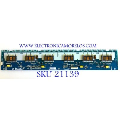 BACKLIGHT INVERTER TOSHIBA / LJ97-01204A / INV46N24B(M) / SSI460HA24-M / MODELO 46LX177 